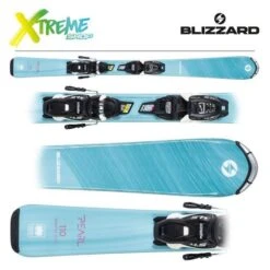 Narty Blizzard PEARL JR L 2022 + Wiązania FDT JR 7