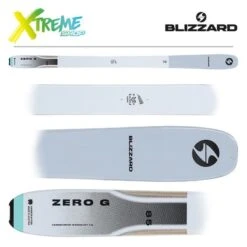 Narty Blizzard ZERO G 085 Light Grey 2022