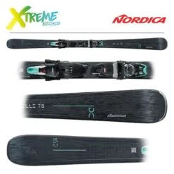 Narty Nordica BELLE DC 78 2023 + Wiązania TP2 LIGHT 11 FDT