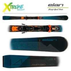 Narty Elan AMPHIBIO 14 TI 2023 + Wiązania EMX 11